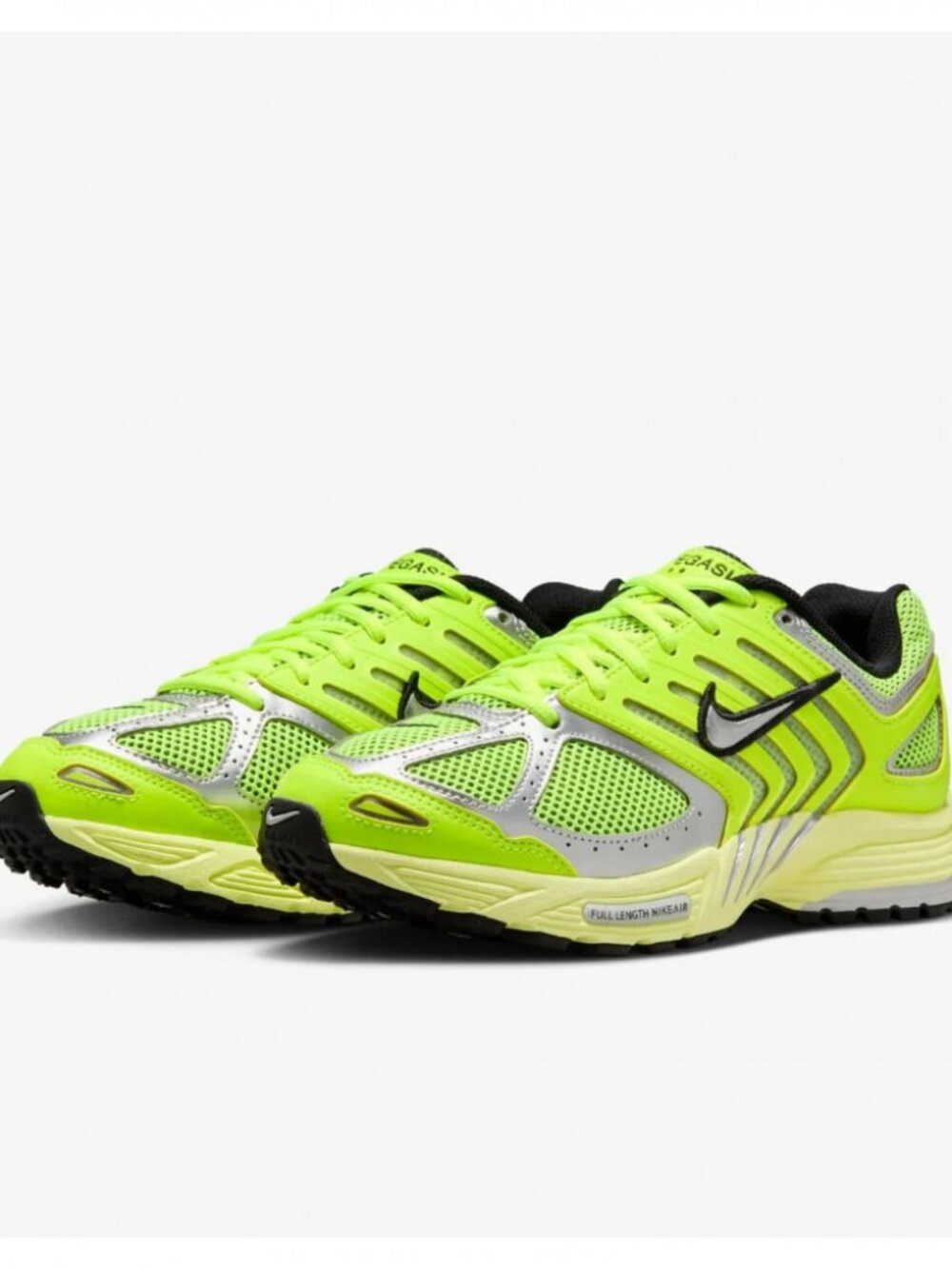 NEW! Nike Air Pegasus 2K5 Volt Metallic Silver